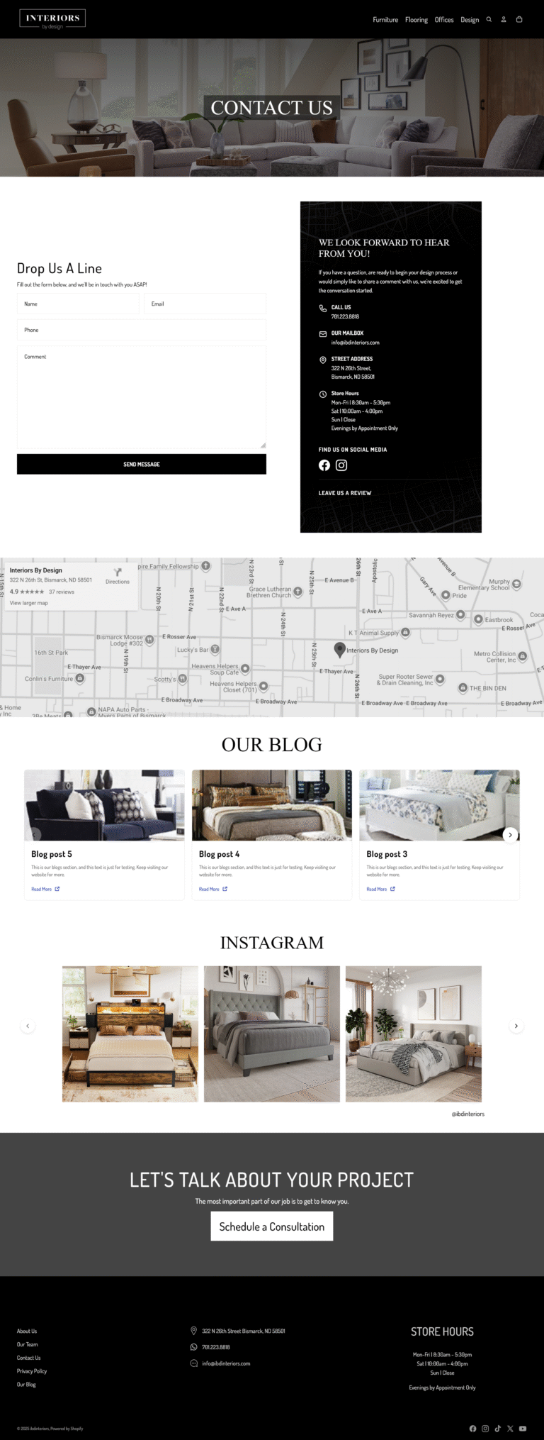 [shopify] ibd - contact