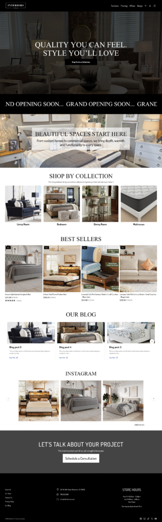 [shopify] ibd - home