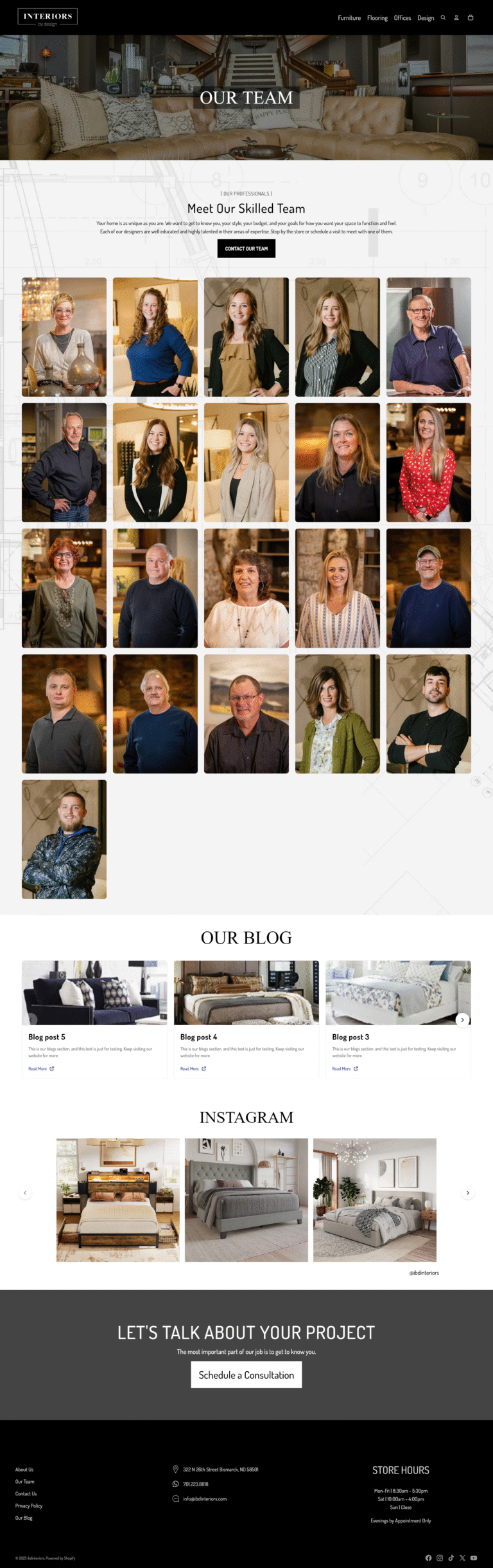 [shopify] ibd - team