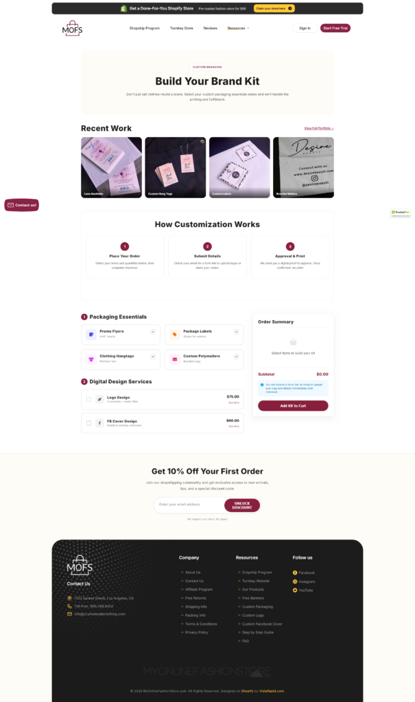 MOFS - Custom Branding